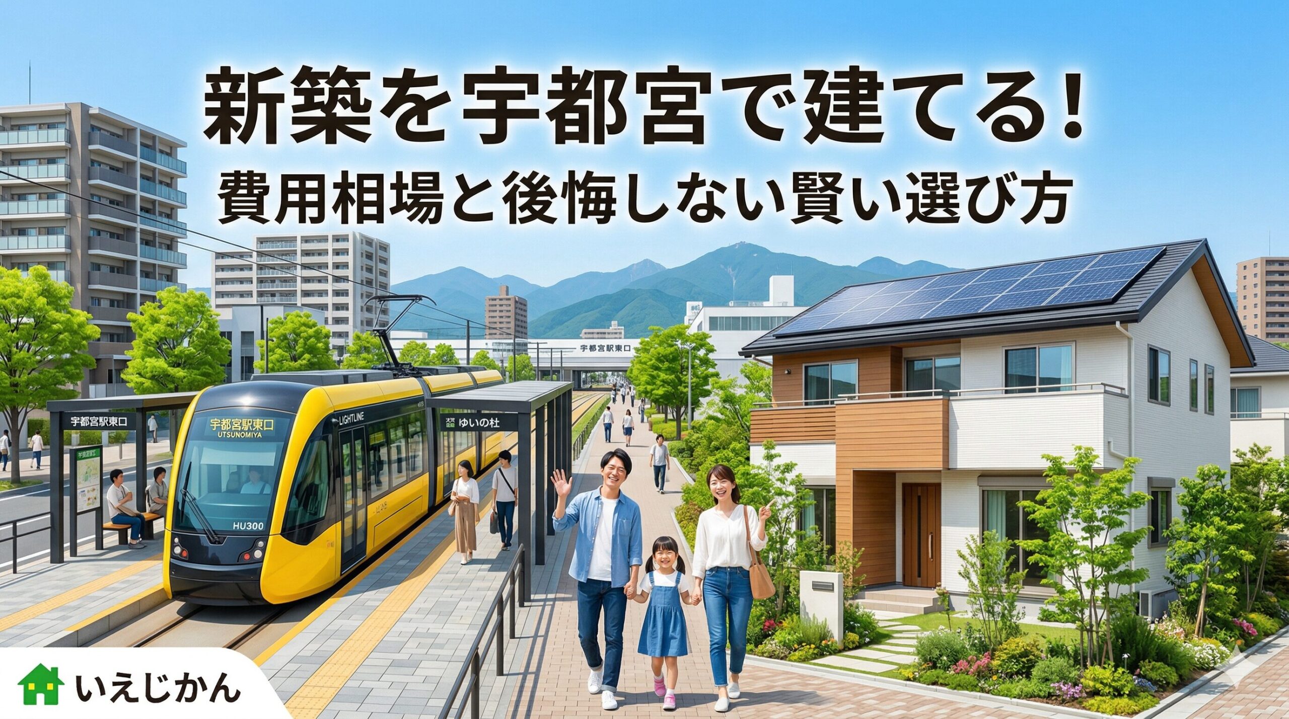 新築を宇都宮で建てる！費用相場と後悔しない賢い選び方
