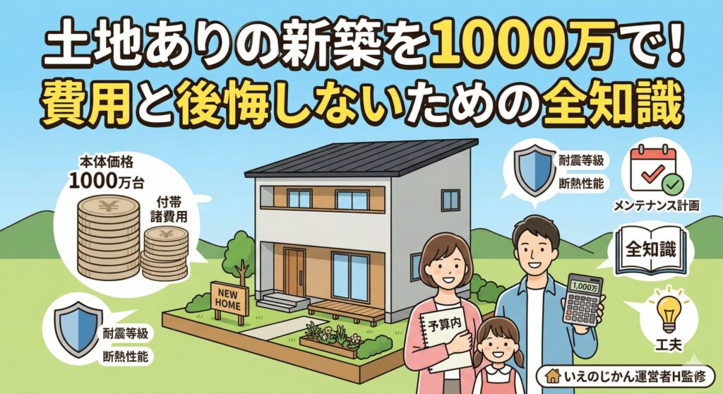 土地あり1000万円の家