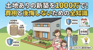 土地あり1000万円の家